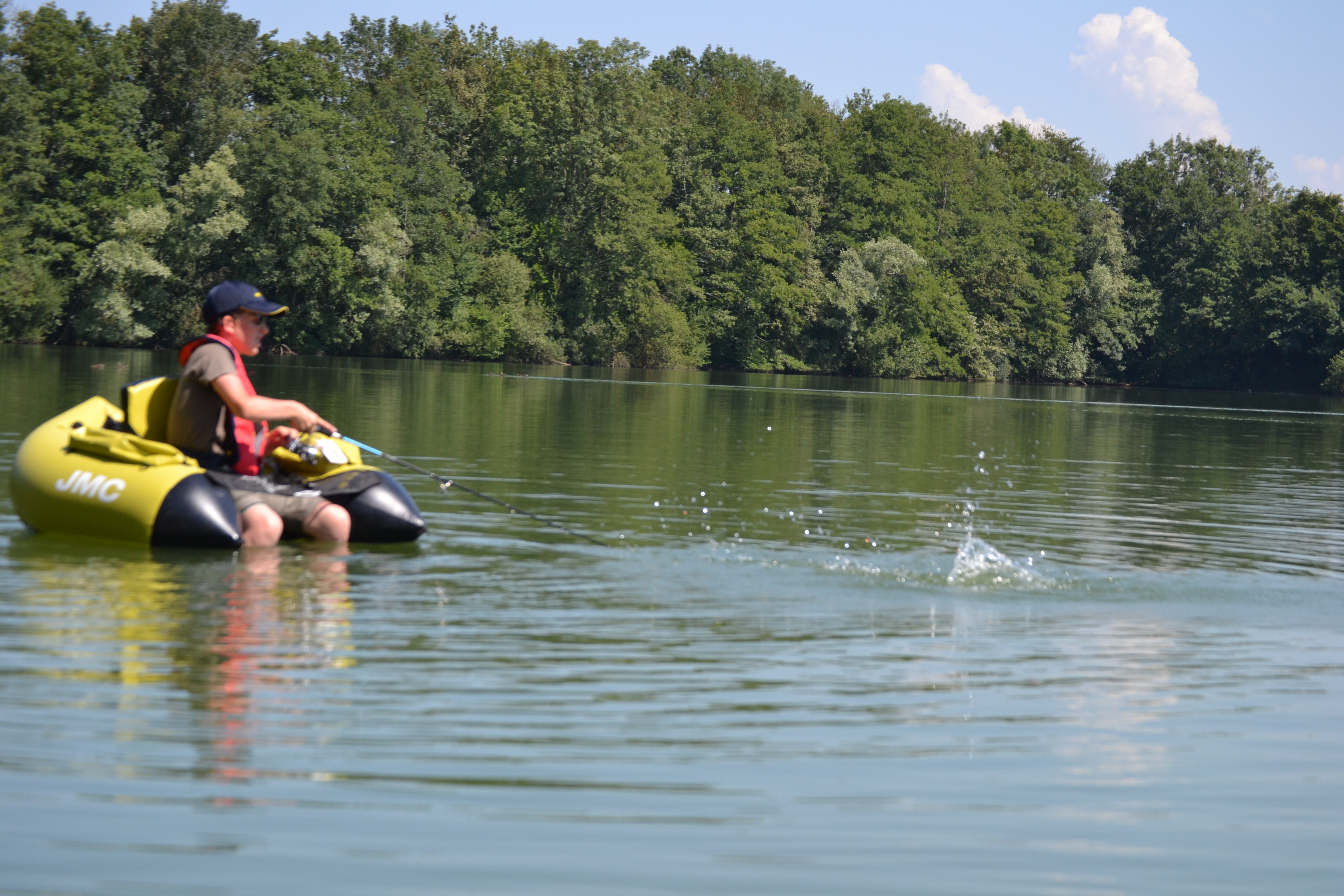 Floattube Fédération départementale de pêche de l'Ain